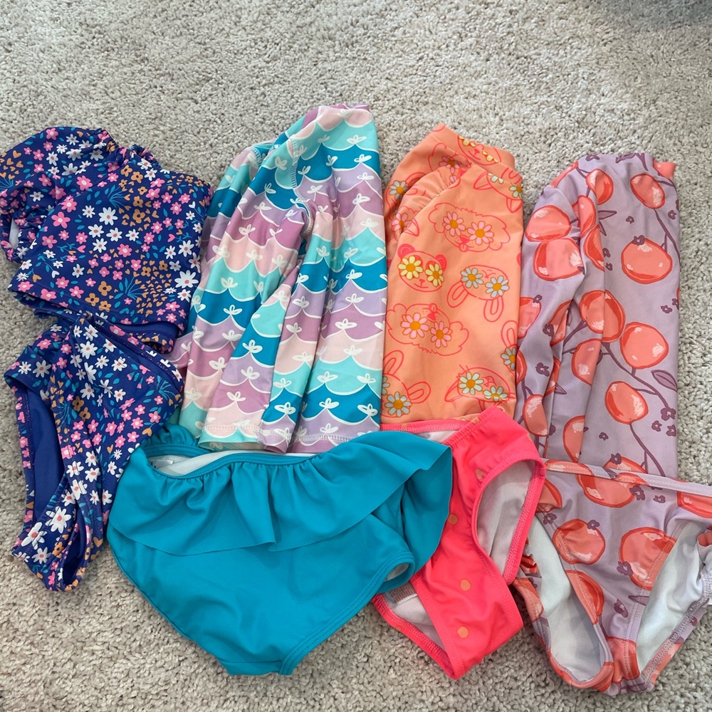 4T girls swim bundle